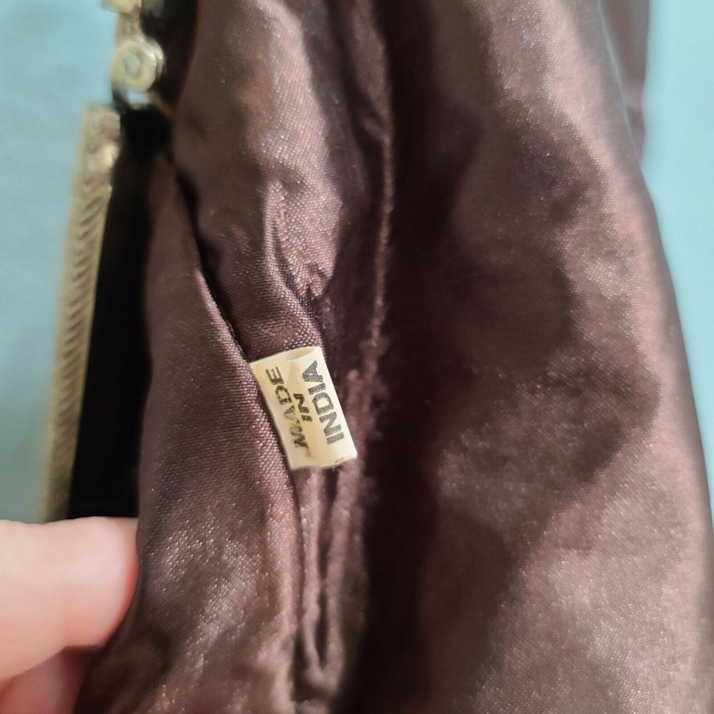 Christiana Beaded Purse Handbag Satchel Large VTG - Picture 7 of 12